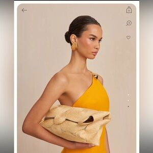 Elegant Tan Clutch Bag